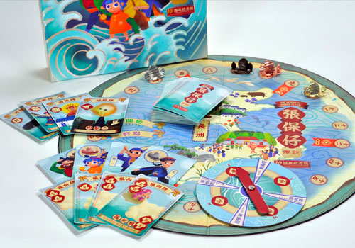 Design Awards Winner - People on board  - The Legend of Cheung Po Tsai Board Game