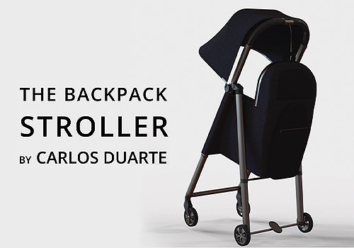 Design Awards Winner - CARLOS DUARTE - THE BACKPACK STROLLER