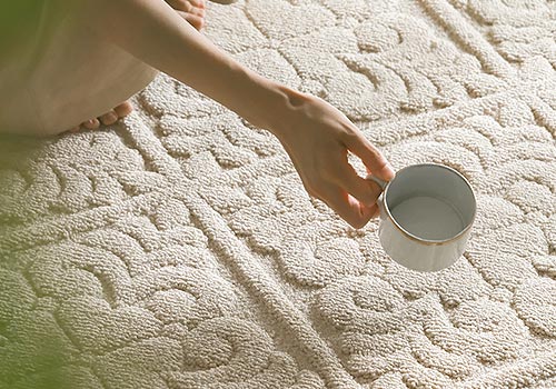 Design Awards Winner - Rinoart（Guangzhou） Home Technology Co., Ltd - Pure natural algae silk 3D relief hand-made carpet 