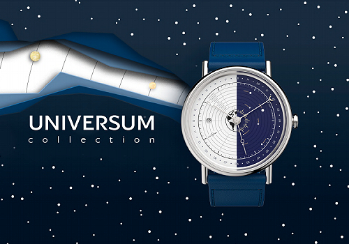 Design Awards Winner - Hvilina watch manufactory - Universum Mechanical Blue