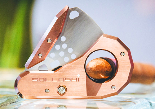 Design Awards Winner - Solloshi Ltd. - HARPE TITANIUM CIGAR CUTTER 