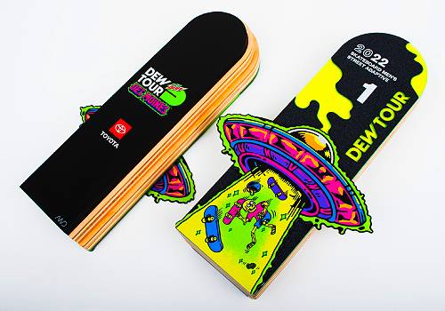 Design Awards Winner - Watson Design - Dew Tour Custom Awards