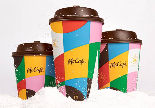 Design Awards Winner - Boxer Brand Design - 2023 McCafé Holiday Cups