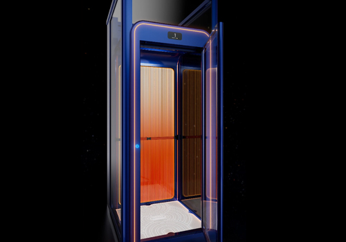 Design Awards Winner - Huamei Design Co., Ltd - Home Lift-Villa Lift-Blues-Cabin