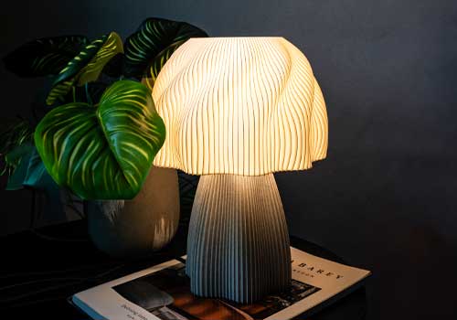 Design Awards Winner - Changzhou Fuxing Electrical Appliance Co.,ltd. - Light and Shadow Creative 3D Printed Lamp