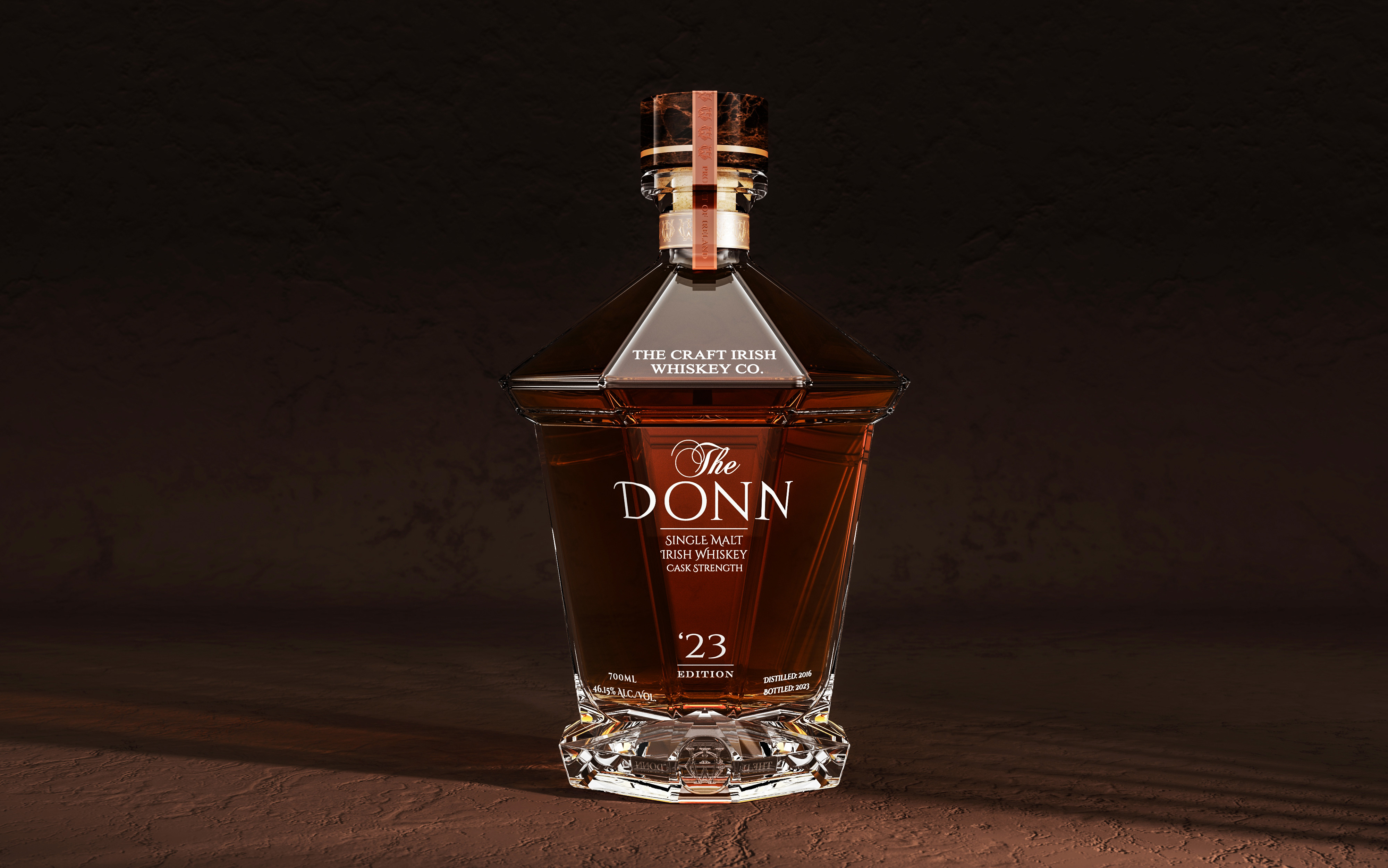 Design Awards Winner - The Craft Irish Whiskey Co. - The Donn