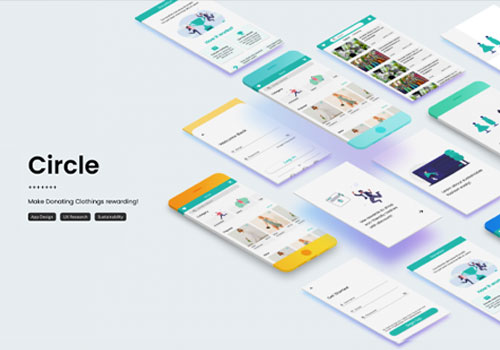 Design Awards Winner - Zhiyi Liu - Circle App: Fashion Forward, Planet Friendly.