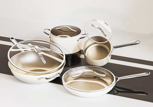 Design Awards Winner - Guangdong Litaitai Home Furnishing Co., Ltd. - Ultra-light Antibacterial Titanium Non-stick Pan Set