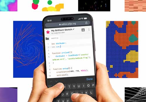 Design Awards Winner - Shu-Ju Lin, Dewansh Thakur, Linda Paiste - p5.js Mobile Editor