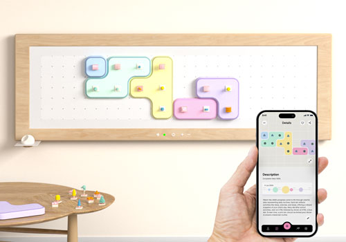 Design Awards Winner - Routio - Routio: Empowering Organization skills for Kids with ADHD