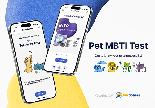 Design Awards Winner - APROJECT FACTORY, LLC - Pet MBTI Test