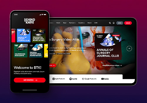 Design Awards Winner - Designli - Behind the Knife: Medical Education UX