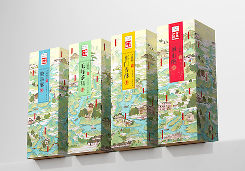 Design Awards Winner - Zhengzhou Qianhe Brand Management Co., Ltd - Huxingtang Series Packaging