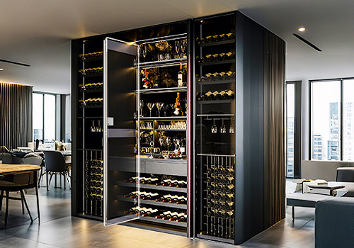 Design Awards Winner - TUTTI - Push to Open Slide-in Door System