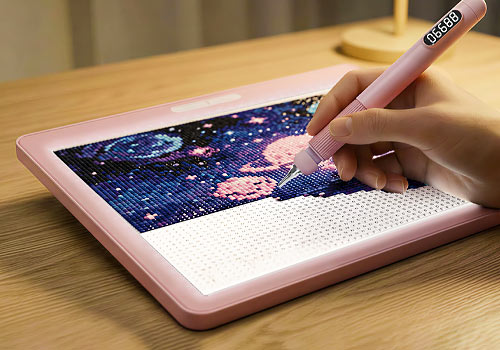 Design Awards Winner - Zhejiang Lifeshine Arts & Crafts Co., Ltd. - Diamond Painting Tool For Pressure Relief And Healing