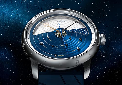 NY Product Design Awards Winner - Hvilina watch manufactory - UNIVERSUM MECHANICAL COSMOGRAPHIA