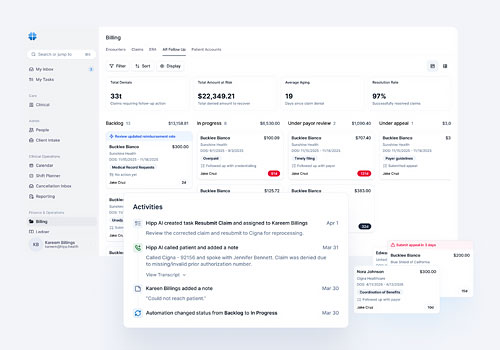 Design Awards Winner - Hipp Health - Agentic Claims Resolution