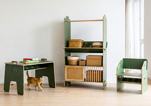 Design Awards Winner - Beijing Qilinglu Culture Media Co., Ltd. - CANEST: Bio-based Nomadic Furniture System