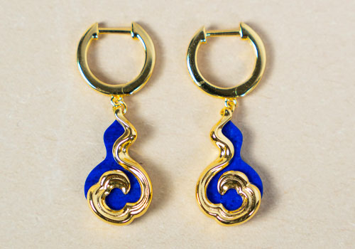 Design Awards Winner - Shenzhen Xinyuezhai Trading Co., Ltd. - Auspicious Clouds and Prosperity – Lapis Lazuli Collection