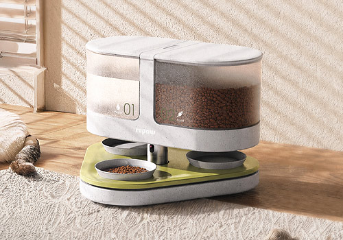 Design Awards Winner - Zihao Zhuang - Repaw Cat Food & Water Mixer