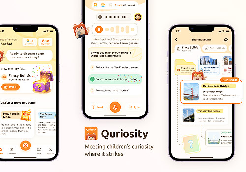 Design Awards Winner - Quriosity.AI - Quriosity