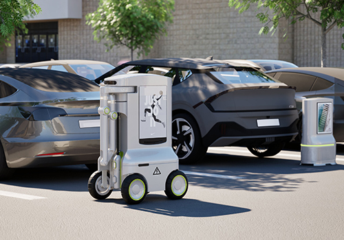 NY Product Design Awards Winner - ArtCenter College of Design - Linki Autonomous EV Charging System