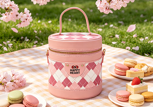 Design Awards Winner - Grohon (Shanghai）Industrial Co.,Ltd - Kotex × Charles Heart Limited Edition Cylindrical Bucket Bag