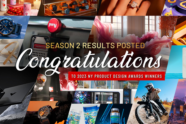 NY Product Design Awards News - 2023 NY Product Design Awards S2 Full Results Announced!