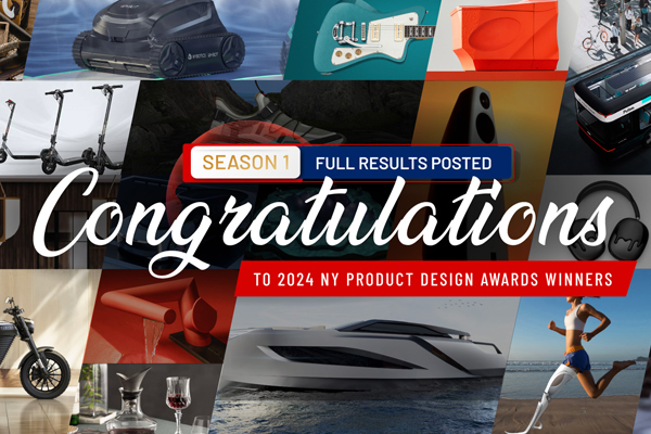 NY Product Design Awards News - 2024 NY Product Design Awards Early Winners Announced!