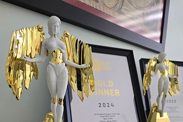 NY Product Design Awards News - The M40 Open has been awarded 'Product Designer of the Year 2024' at the NY Product Design Awards!